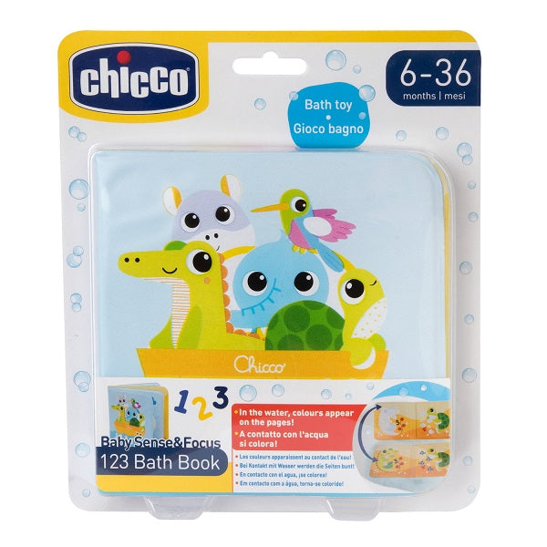 Chicco Gioco Baby Sense&focus 123 Libro Bagno - Lovesano