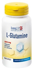 Longlife L-glutamine 100 Capsule Di Gelatina Da 620 Mg - Lovesano