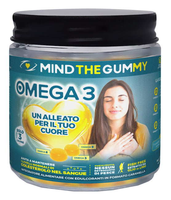 MIND THE GUMMY OMEGA3 60PAST G - Lovesano