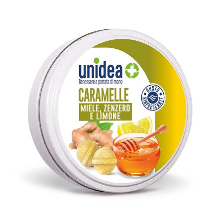 Unidea Caramelle Miele Zenzero E Limone 40 G - Lovesano