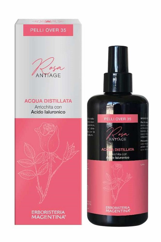 ACQUA DISTILLATA Rosa Antiage ERM - Lovesano