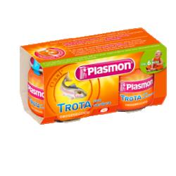 PLASMON*OM TROTA-VERD 2X80G - Lovesano