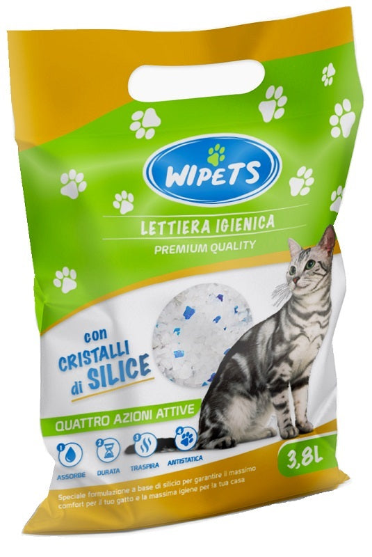 Wipets Easy Lettiera Igienica Per Gatti 3,8 Litri - Lovesano