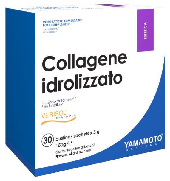Yamamoto Research Collagene Idrolizzato 30 Bustine Fragoline Di Bosco - Lovesano