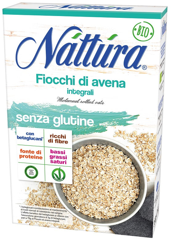 Nattura Fiocchi Di Avena Integrali Bio 350 G - Lovesano