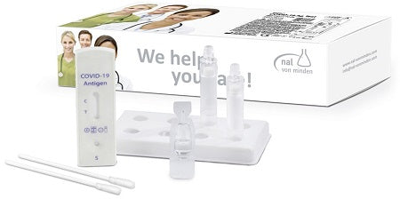 Test Antigenico Rapido Covid-19 Nadal Autodiagnostico Determinazione Qualitativa Antigeni Sars-cov-2 In Tamponi Nasali Mediante Immunocromatografia - Lovesano