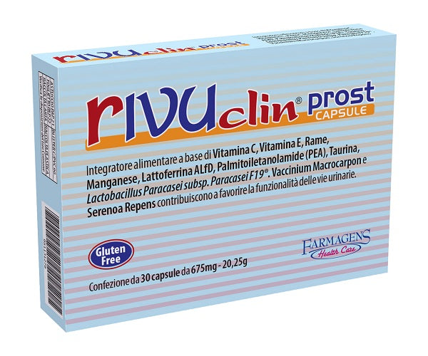 Rivuclin Prost 30 Capsule 675 Mg Senza Glutine - Lovesano