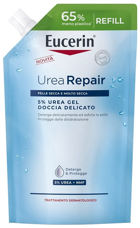 Eucerin 5% Urea Gel Doccia Delicato Refill 400 Ml - Lovesano