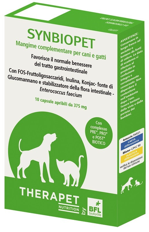 Synbiopet Therapet 10 Capsule - Lovesano