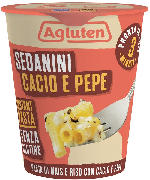Agluten Sedanini Cacio E Pepe 70 G - Lovesano
