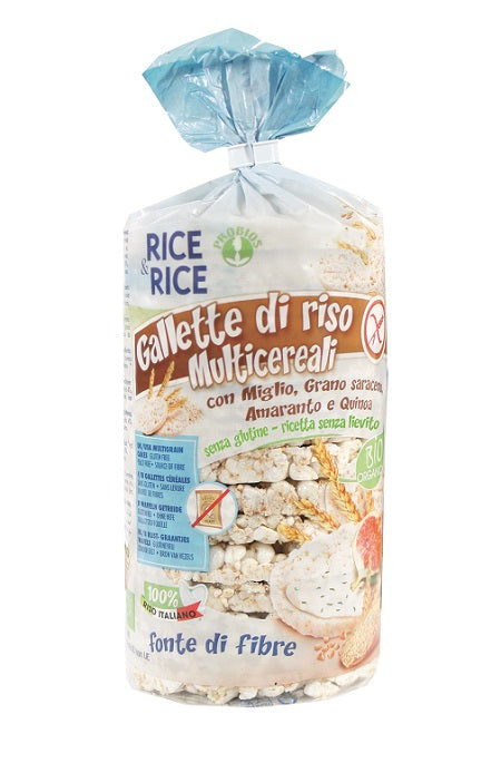 RICE & RICE Gallette Multicereali 100g - Lovesano