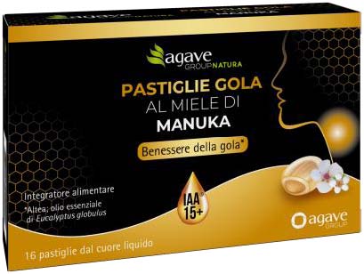 PASTIGLIE GOLA MANUKA IAA 15+ - Lovesano