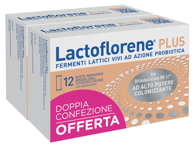 Lactoflorene Plus Bipack 12 Bustine 48 G - Lovesano