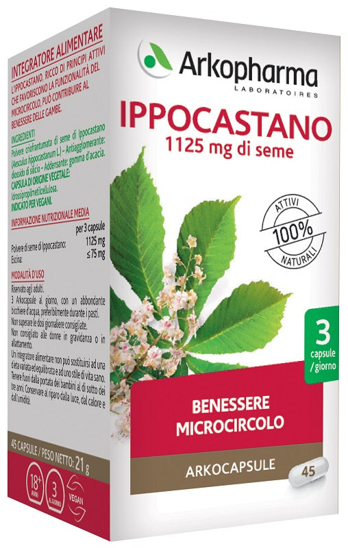 Arko Capsule Ippocastano 45 Capsule - Lovesano