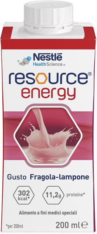 Resource Energy Fragola-lampone 200 Ml - Lovesano