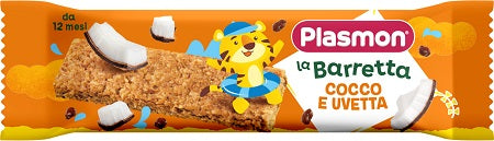 Plasmon La Barretta Cocco E Uvetta 20 G - Lovesano