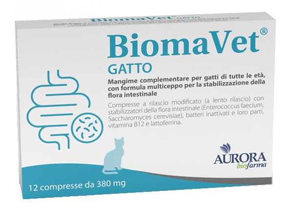 Biomavet Gatto 380mg 12 Compresse - Lovesano