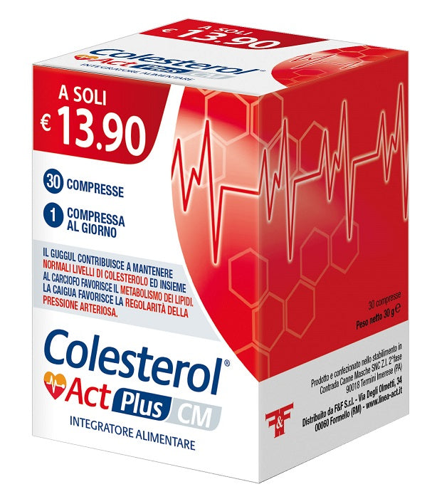 Colesterol Act Plus Cm 30 Compresse - Lovesano
