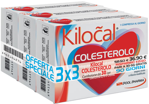 KILOCAL COLESTEROLO 3X30CPR - Lovesano