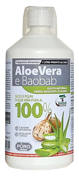 PURO Aloe Vera 100% + Baobab Nat. - Lovesano