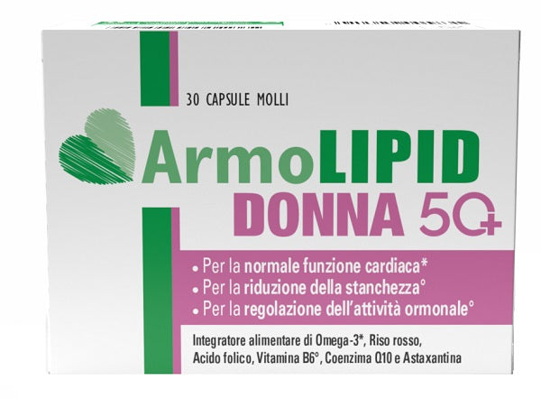 Armolipid Donna 50+ 30 Capsule Molli - Lovesano