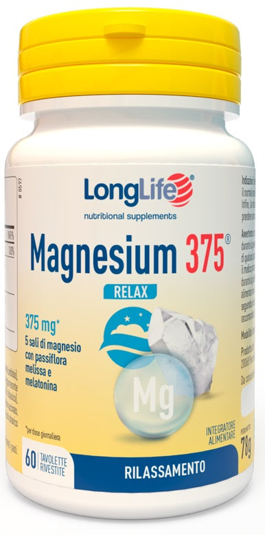 LONGLIFE MAGNESIUM 375 RELAX 60T - Lovesano
