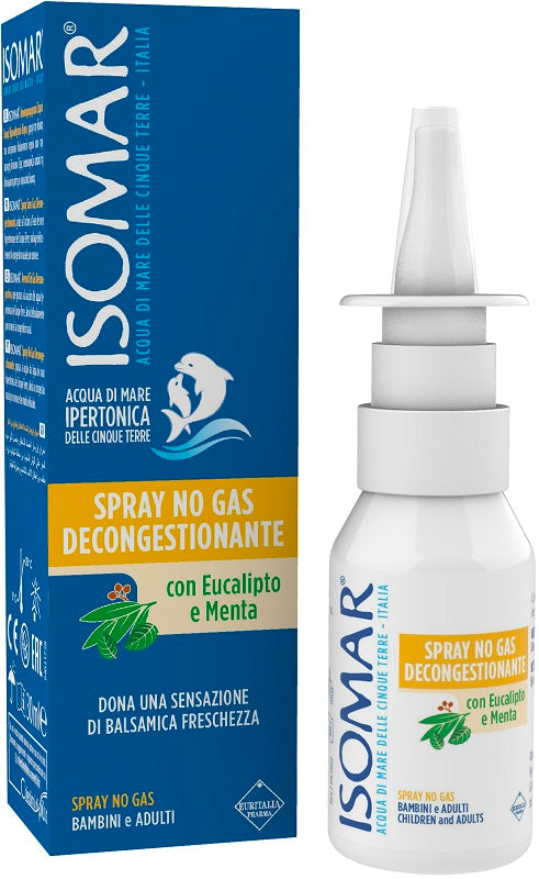 Spray No Gas Decongestionante Isomar 30 Ml - Lovesano