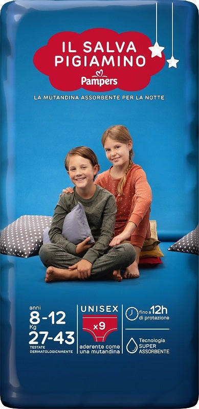 PAMPERS SalvaPigiamino L/XL 9pz - Lovesano
