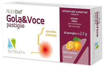 NUTRIDEF GOLA&VOCE ARA 20PAST - Lovesano