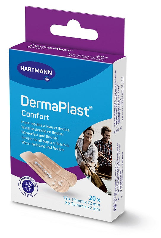 Dermaplast Comfort Cerotto 2 Formati 20 Pezzi - Lovesano
