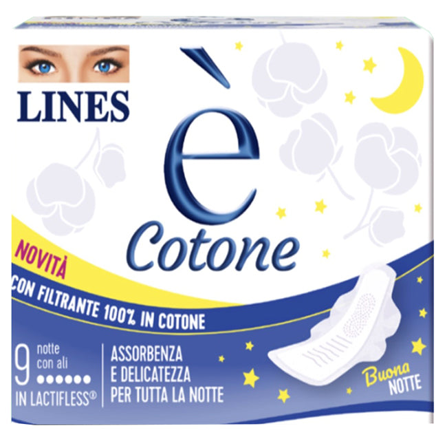 LINES E'Cotone Notte 9pz - Lovesano