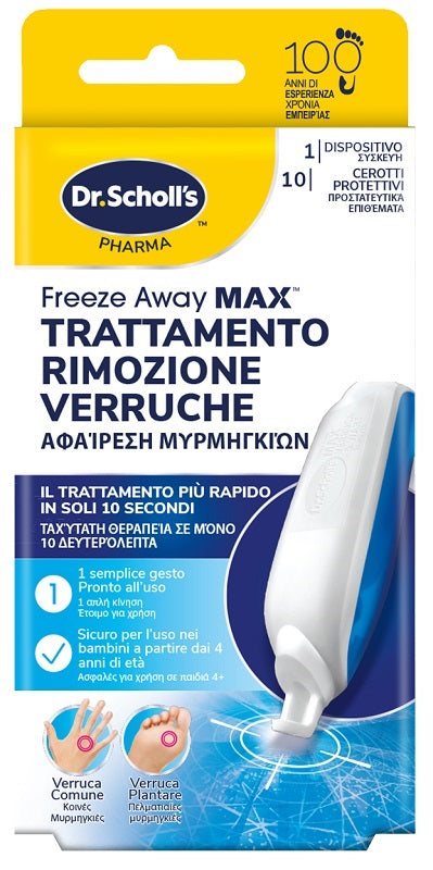Trattamento Rimozione Verruche Scholl Freeze Away Max - Lovesano