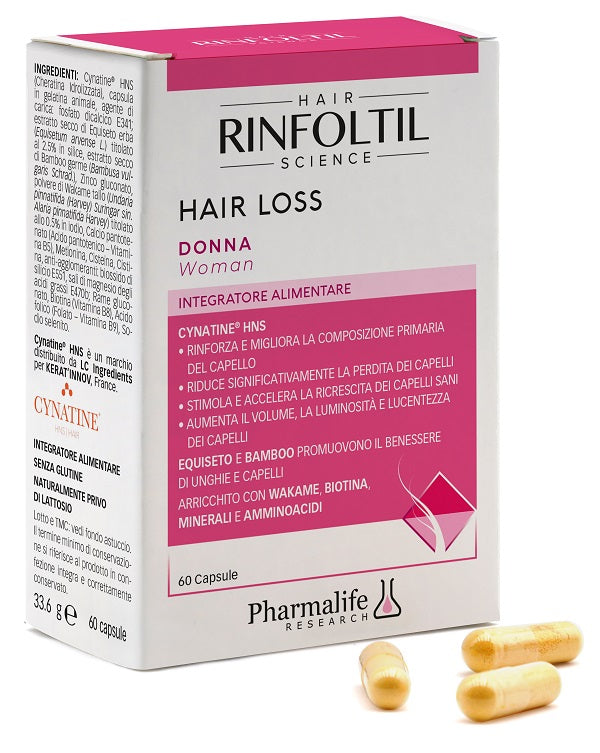 Rinfoltil Hair Loss Donna 60 Cps - Lovesano