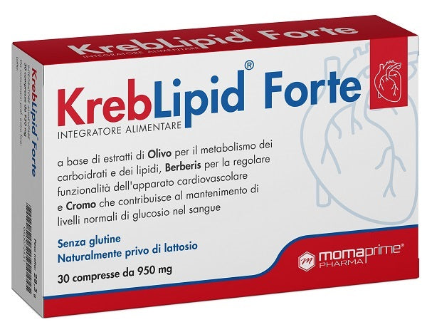 Kreblipid Forte 30 Compresse 950 Mg - Lovesano