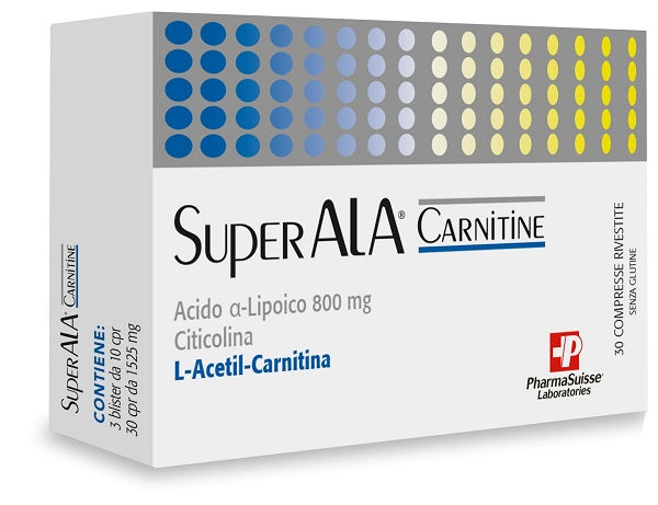 SUPERALA Carnitine 30 Cpr - Lovesano