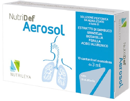 Nutridef Aerosol 10 Fiale 3 Ml - Lovesano