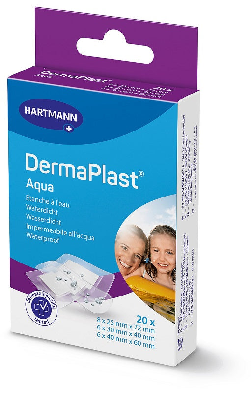 Dermaplast Aqua Cerotto 3 Formati 20 Pezzi - Lovesano