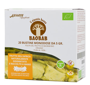 BAOBAB AESSERE POLPA BIO 20X5G - Lovesano