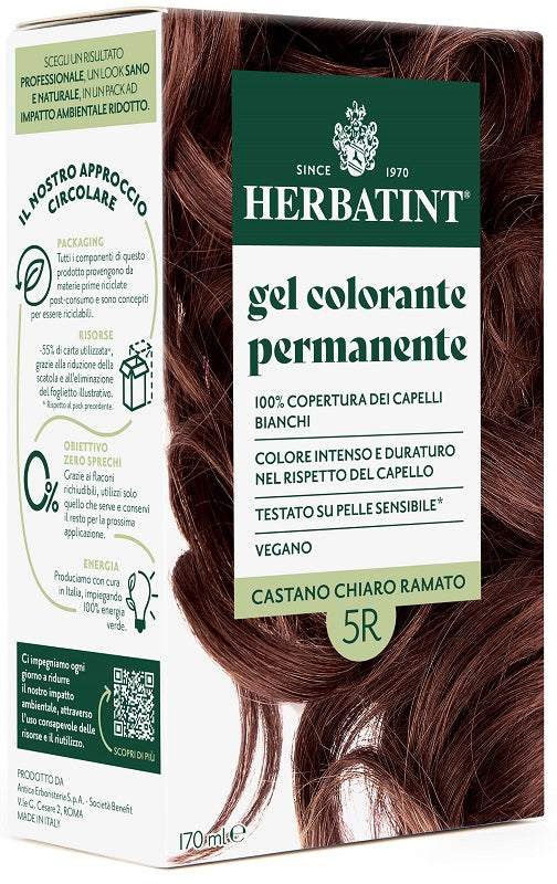 Herbatint 5r Castano Chiaro Ramato 170 Ml - Lovesano