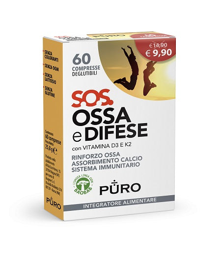 PURO SOS Ossa & Difese 60Cpr - Lovesano