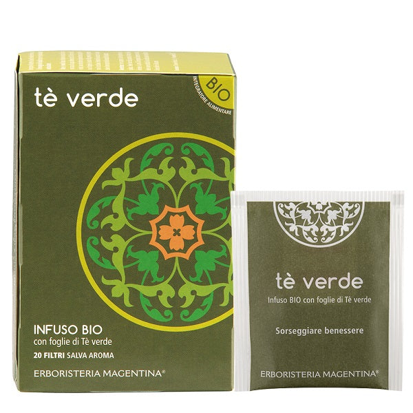 BANCHA THE VERDE BIO 20FILTRI - Lovesano