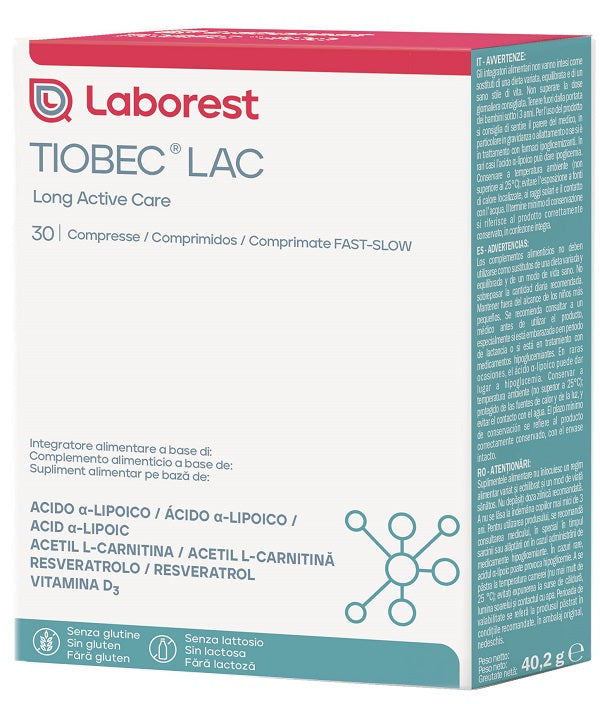 Tiobec Lac 30 Compresse - Lovesano