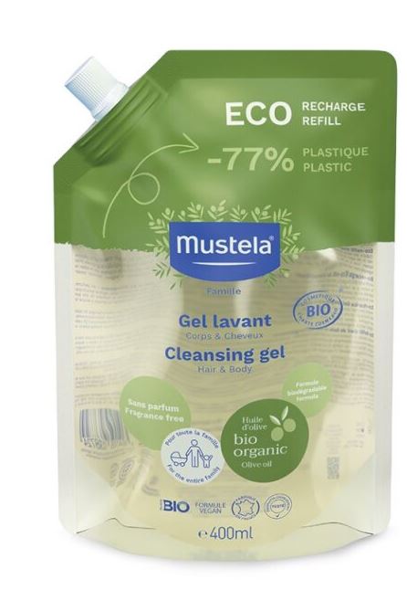 Mustela Eco-refill Gel Detergente Bio 400 Ml - Lovesano