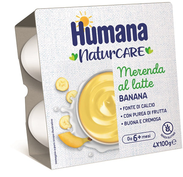 HUMANA MERENDA BANANA 4PZ - Lovesano