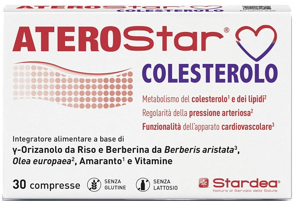 Aterostar Colesterolo 30 Compresse - Lovesano