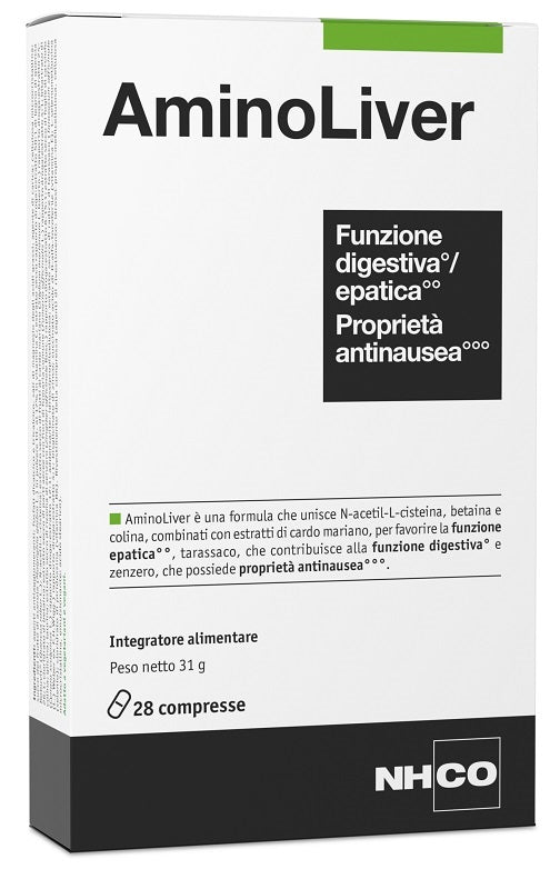 Nhco Aminoliver 28 Compresse - Lovesano