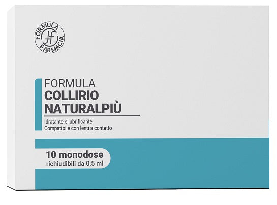Formula Collirio Natural Piu' Senza Conservanti 10 Flaconcini Da 0,5 Ml - Lovesano