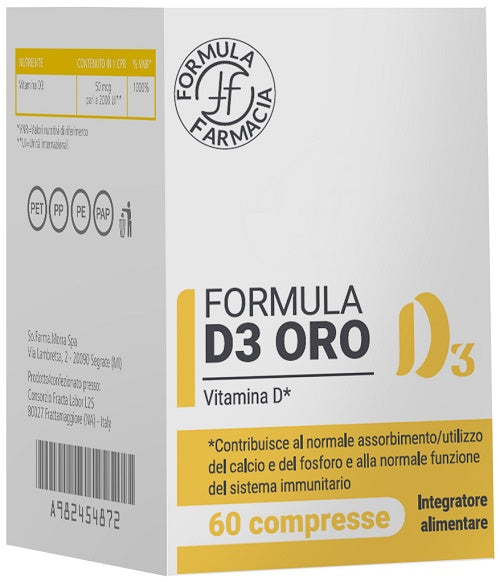 Formula D3 Oro 60 Compresse - Lovesano