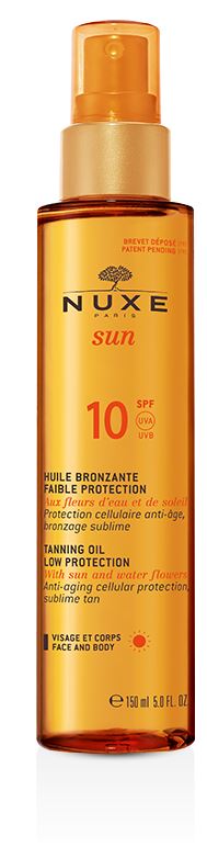 NUXE SUN HUILE BRONZANTE SPF10 - Lovesano