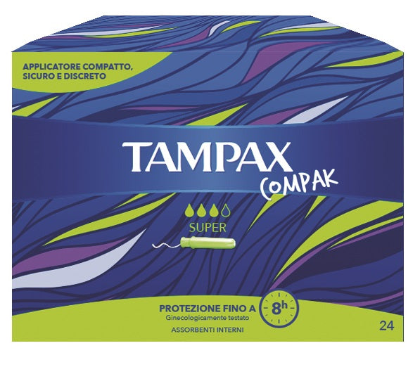 TAMPAX COMPAX SUPER VP 24PZ - Lovesano